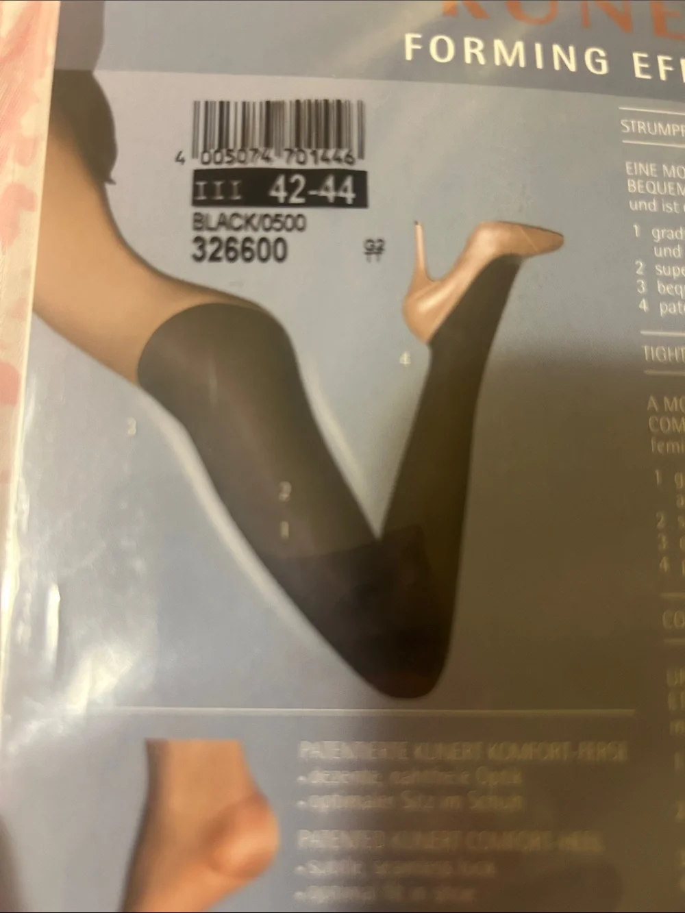 Kunert Forming Effect 40 Slim Legs Tights - Black